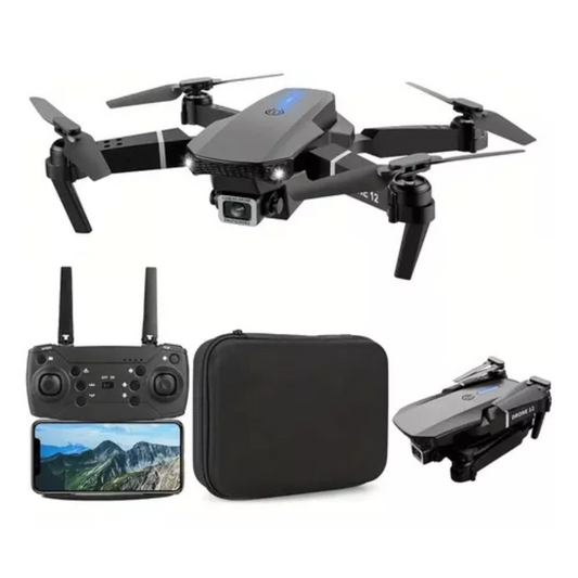 Dron Profesional 4K E88 Pro Max + 2 Baterías Adicionales y Estuche de Regalo